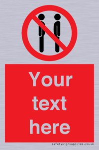 Custom prohibition not face to face